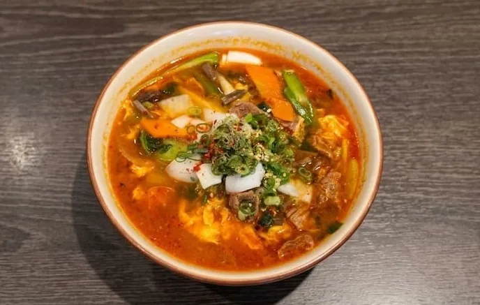 ユッケジャンラーメン